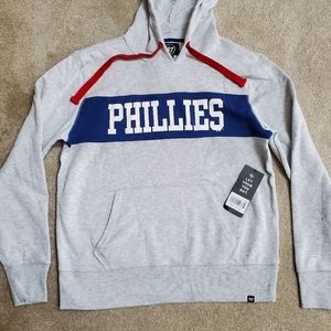 Philadelphia Phillies Hoodie Sweatshirt Mens Large New w $65 Tags